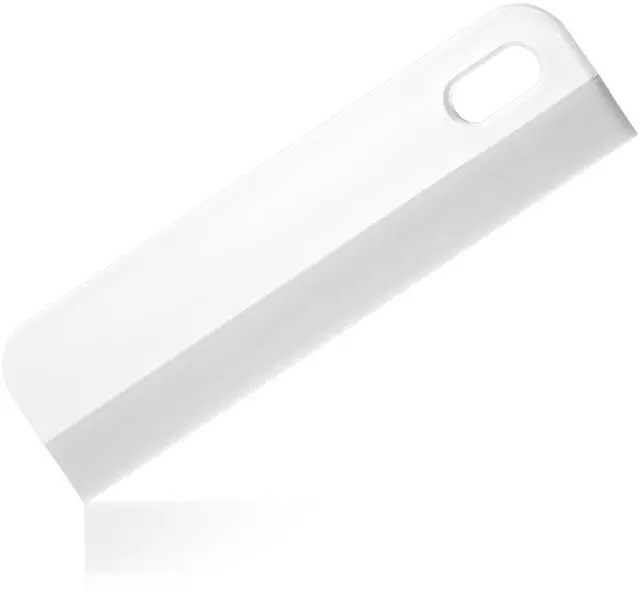 Main image of 8.6" Bathroom Squeegee Kitchen Countertop Squeegee for Shower Small Silicone Squeegees for Glass Doors Window Cleaning Scraper for Mirror Sink Counter Bathroom, White Grey