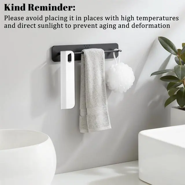 Alt view image 6 of 7 - 8.6" Bathroom Squeegee Kitchen Countertop Squeegee for Shower Small Silicone Squeegees for Glass Doors Window Cleaning Scraper for Mirror Sink Counter Bathroom, White Grey