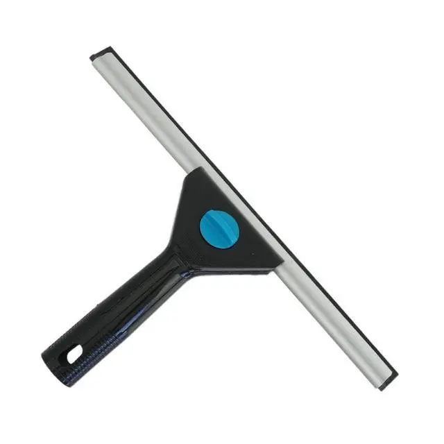 Alt view image 2 of 7 - 12 Inch All Purpose Window Squeegee - Lightweight Durable Plastic Handle -Aluminum Channel with Streak Free Rubber - for Window Cleaning, Showers, and Mirrors
