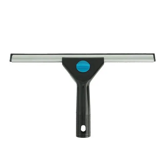 Alt view image 3 of 7 - 12 Inch All Purpose Window Squeegee - Lightweight Durable Plastic Handle -Aluminum Channel with Streak Free Rubber - for Window Cleaning, Showers, and Mirrors