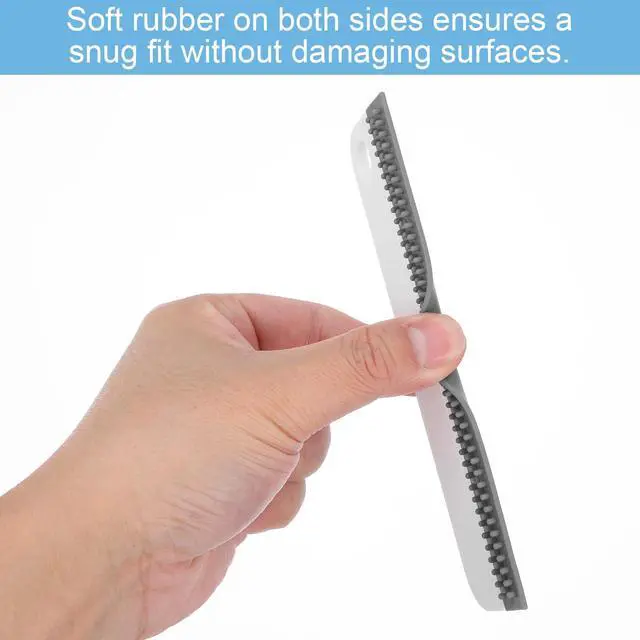 Alt view image 3 of 7 - Small Rubber Squeegee, All-Purpose Mini Soft Rubber Window Squeegee Silicone Mini Kitchen Countertop Scraper for Cleaning Sink, Counter, Tiles,Car Windows and Side Mirrors