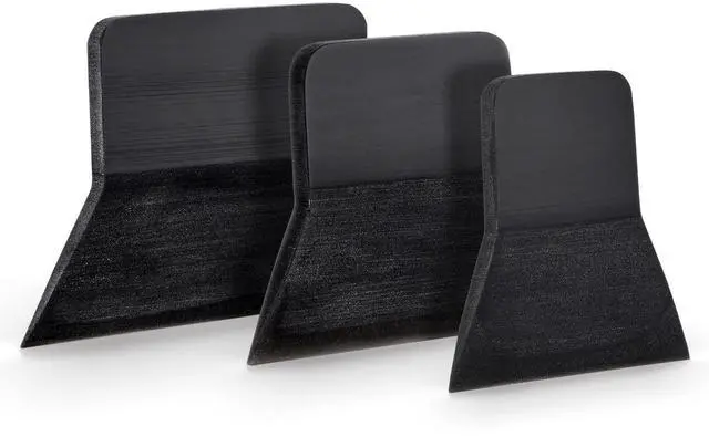 Main image of 3 PCS PPF Squeegee Kit Small Squeegee for Vinyl 80 Durometer | Black TPU Rubber Scraper, Vinyl Squeegee for Window Glass Cleaning Car Paint Protection Film Installation Car Wrap PPF Tools