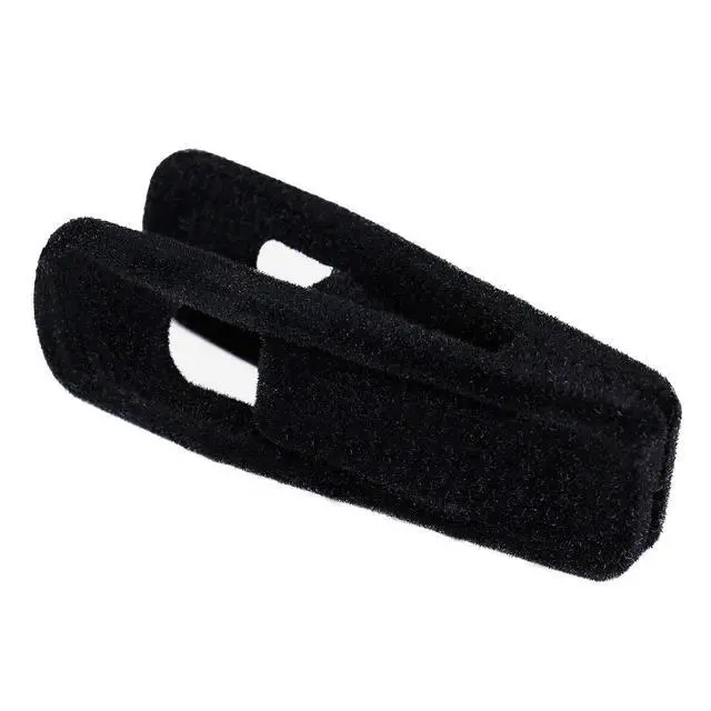 Alt view image 4 of 7 - Velvet Hanger Clips, 24 Pack Black Pants Hangers Clips, Large Opening Clothes Pin, Strong Finger Flocked Clip Perfect for Use with Slim-line Clothes Velvet Hanger