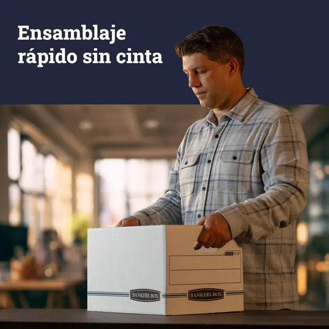 Alt view image 3 of 7 - 6-Pack Basic-Duty File Storage Box with Lid, Letter/Legal | Tame everyday paperwork with affordable file boxes, lift-off lids, and reinforced handles for simple record storage.