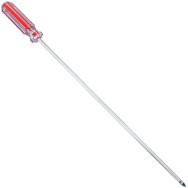 Main image of 12 Inch Phillips Screwdriver, #2 Magnetic Tip Screwdrivers | Extra Long Chrome-vanadium Steel Shaft , Cross Head Screwdriver, Long Screwdriver for Repair Home Improvement
