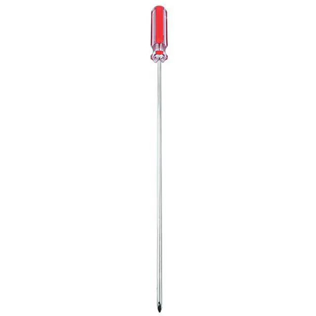 Alt view image 3 of 5 - 12 Inch Phillips Screwdriver, #2 Magnetic Tip Screwdrivers | Extra Long Chrome-vanadium Steel Shaft , Cross Head Screwdriver, Long Screwdriver for Repair Home Improvement