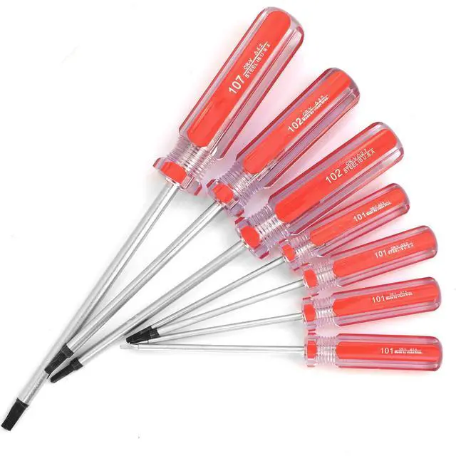Alt view image 5 of 7 - Triangle Screwdrivers Set 7 Sizes 1.4mm 1.8mm 2.0mm 2.3mm 2.7mm 3.0mm 4.2mm, SKZIRI 7in1 Triangle Screwdriver Tool Kit for Fixing Electronic Toys Household Electrical Appliances Repairs
