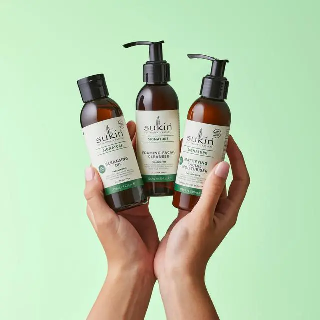 Alt view image 7 of 7 - Signature Facial Cleanser, Foaming Face Wash with Calming Chamomile, Aloe Vera, Green Tea & Witch Hazel, 4.23 Oz