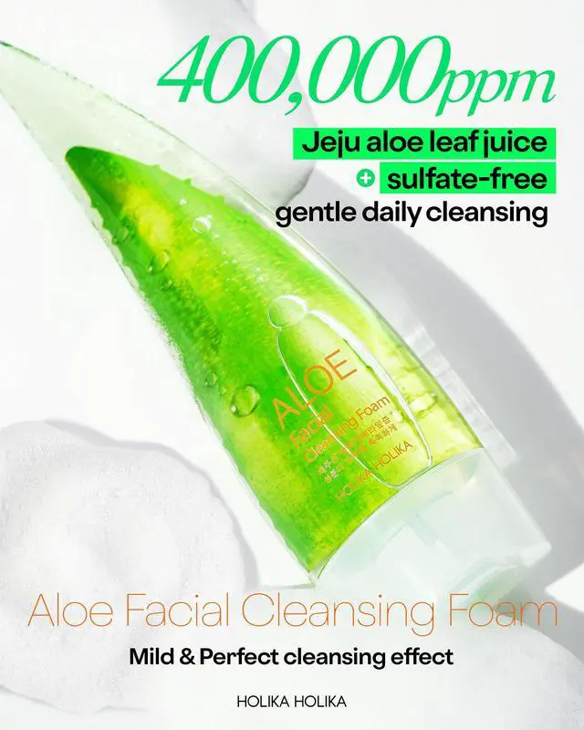 Alt view image 2 of 7 - Aloe Facial Cleansing Foam, 5.07 fl.oz.