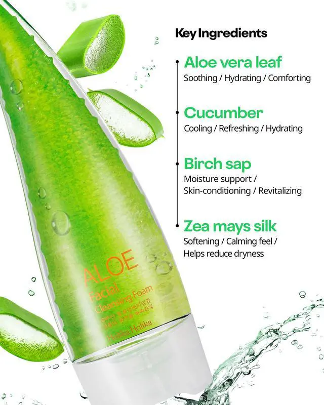 Alt view image 4 of 7 - Aloe Facial Cleansing Foam, 5.07 fl.oz.