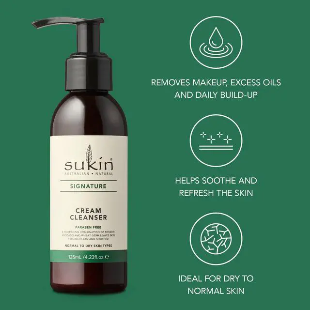 Alt view image 5 of 7 - Signature Cream Cleanser Paraben-Free Moisturizing Face Wash & Makeup Remover with Revitalizing Botanicals, 4.23 Oz