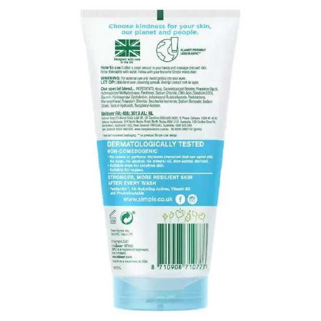 Alt view image 3 of 7 - Simple Water Boost Micellar Gel Facial Wash, 5 Oz (150 ML) (1 Count)