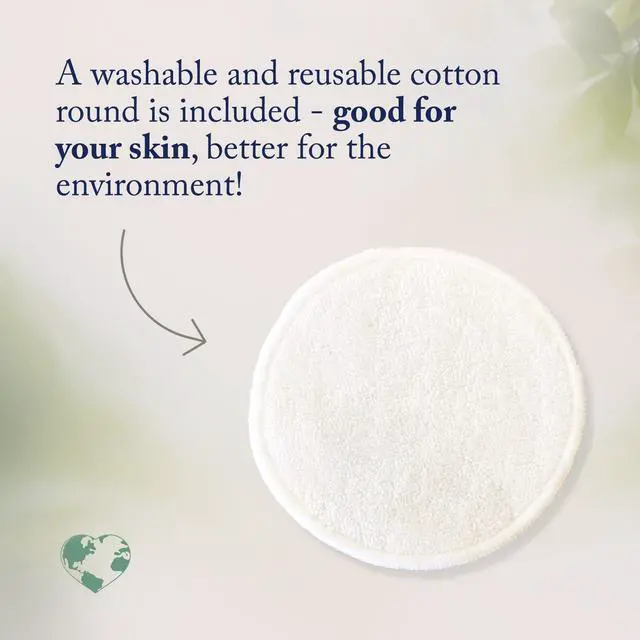 Alt view image 5 of 7 - Facial Cleanser, Herbal Cream Moisturizing Face Wash with Plant Oils, Essential Oils & Botanical Extracts + Cotton Round