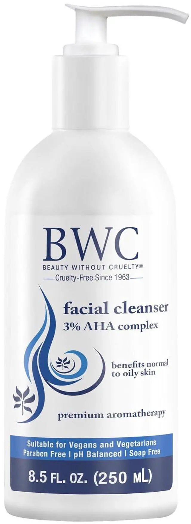 Main image of Facial Cleanser Exfoliating Face Wash with Botanicals & Essential Oils, Benefits Normal to Oily Skin, Vegan-Friendly & Cruelty-Free, 8.5 Fl Oz