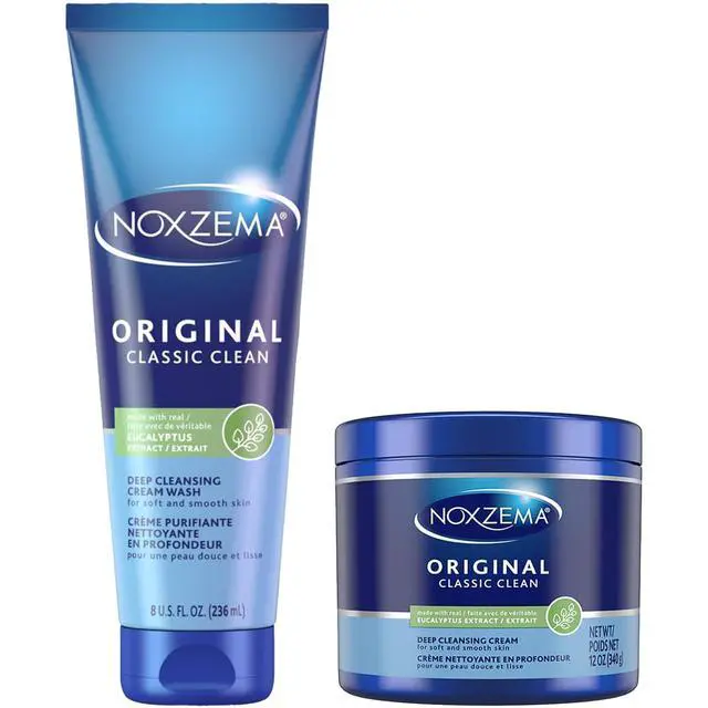 Main image of Face Wash, Original Deep Cleansing Cream Jar & Tube Bundle | Eucalyptus-Infused Cream Cleanser with the Signature Tingle, Removes Dirt, Oil and Makeup, Dermatologist-Tested