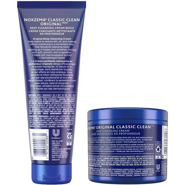 Alt view image 2 of 7 - Face Wash, Original Deep Cleansing Cream Jar & Tube Bundle | Eucalyptus-Infused Cream Cleanser with the Signature Tingle, Removes Dirt, Oil and Makeup, Dermatologist-Tested