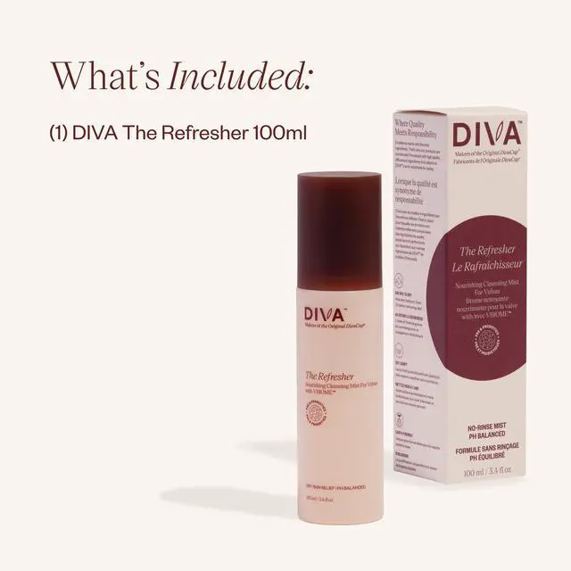 Alt view image 2 of 7 - Refresher, Fragrance-Free Spray Vulva Cleanser, 100 mL | Gentle, No-Rinse Plant-Based Refresher Spray to Lock in Moisture and Support a Healthier Vulvar Microbiome