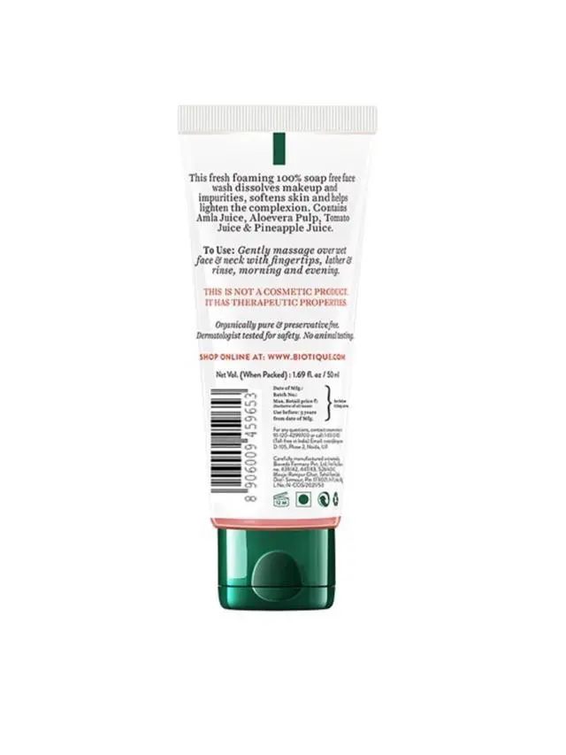 Alt view image 3 of 3 - Fruit Brightening Face Wash, 200 ml