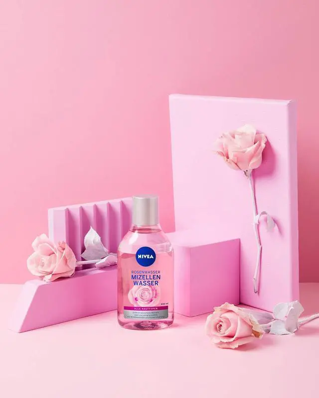 Alt view image 4 of 5 - Rose Touch Two-Phase Micellar Cleansing Water 400 ml Gentle Daily Makeup Remover & Face Cleanser with Rose Water, Hydrates and Refreshes Skin for All Skin Types