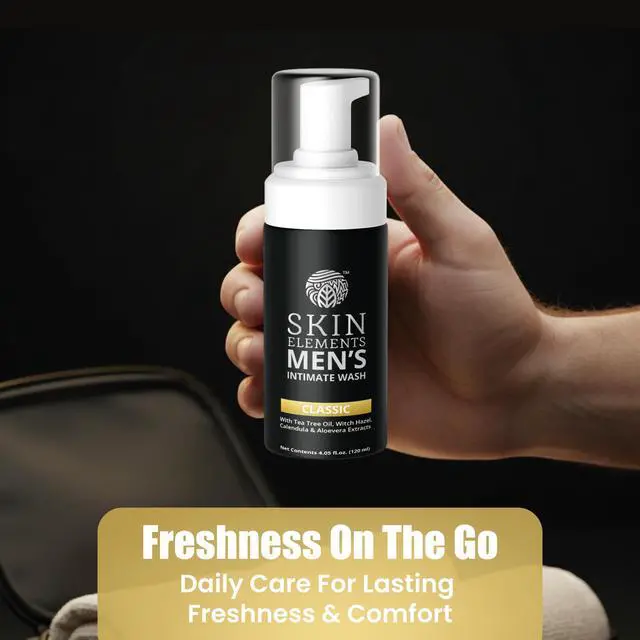 Alt view image 3 of 7 - Mens Intimate Wash | Tea Tree Oil & Aloe Vera | 4.05 Fl Oz