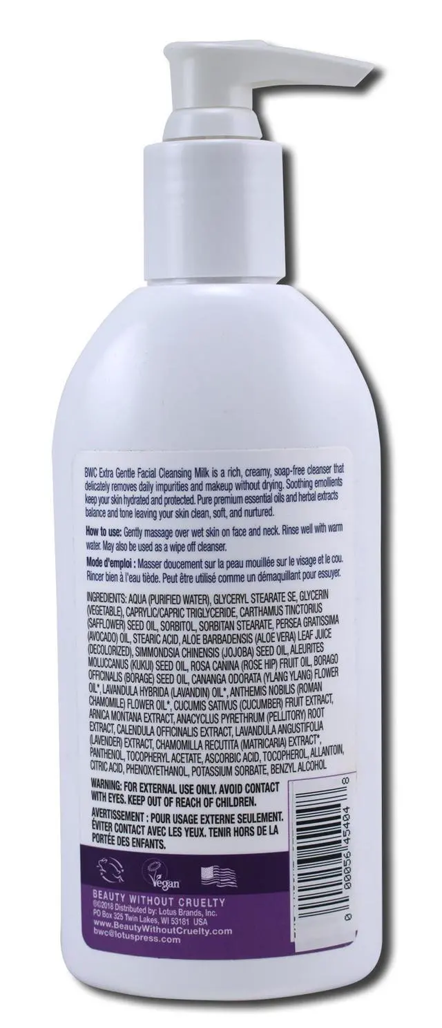 Alt view image 2 of 2 - without Cruelty Facial Cleansing Milk, Extra Gentle, 8.5-Ounce
