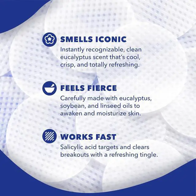 Alt view image 7 of 7 - Travel-Friendly Face Cleanser + Ultimate Clear Anti-Blemish Pads | Travel-Size Cream Cleanser + 90 Pads with 2% Salicylic Acid, Eucalyptus Tingle, Dermatologist-Tested