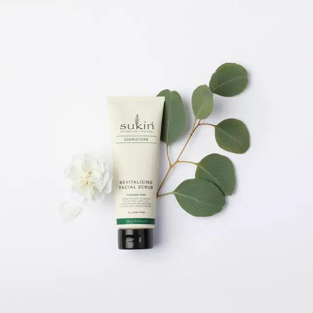 Alt view image 7 of 7 - Organics Revitalizing Face Scrub, Hydrating Cream-Based Facial Exfoliator with Bamboo Extract & Walnut Shell Exfoliant, Cleansing & Soothing, Normal to Dry Skin Types, Paraben Free, 4.23 Fl Oz