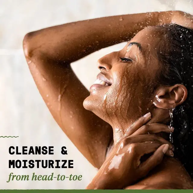 Alt view image 5 of 7 - Authentic African Black Soap, Eucalyptus Tea Tree, 2 Sizes | All-In-One Liquid Soap with Unrefined Shea Butter | Detoxifying Hand & Body Wash, Facial Cleanser, Shampoo, and Shave Soap