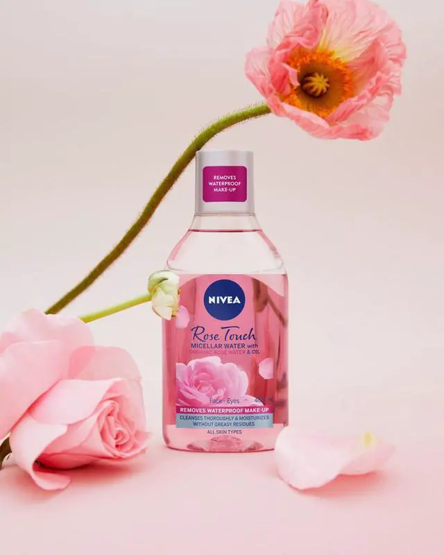 Alt view image 5 of 6 - Rose Touch Dual-Phase Micellar Cleansing Water 400 ml Refreshing Facial Cleanser and Makeup Removal Solution with Rose Water for Everyday Skin Care