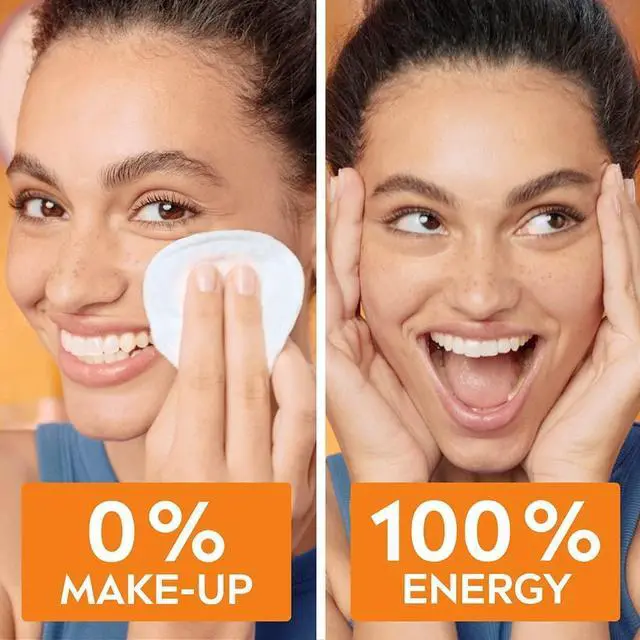Alt view image 6 of 6 - Energizing Micellar Water Facial Cleanser with Vitamin C and Amino Acid Complex, Gentle Makeup Removing and Daily Face Cleansing Liquid for Face Eyes and Lips, Fragrance Free, 13.53 fl oz Bottle