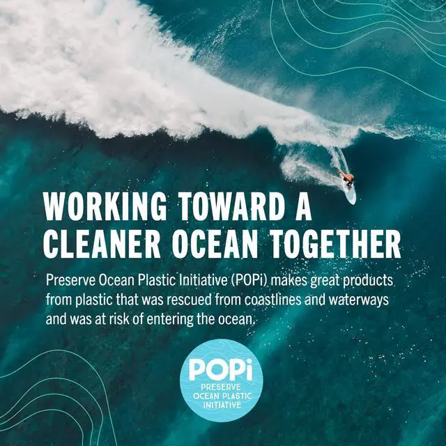 Alt view image 6 of 7 - Ocean Plastic Initiative Adult Toothbrush, Made in USA from Recycled Ocean Plastic, Coral, Soft, 1 Count