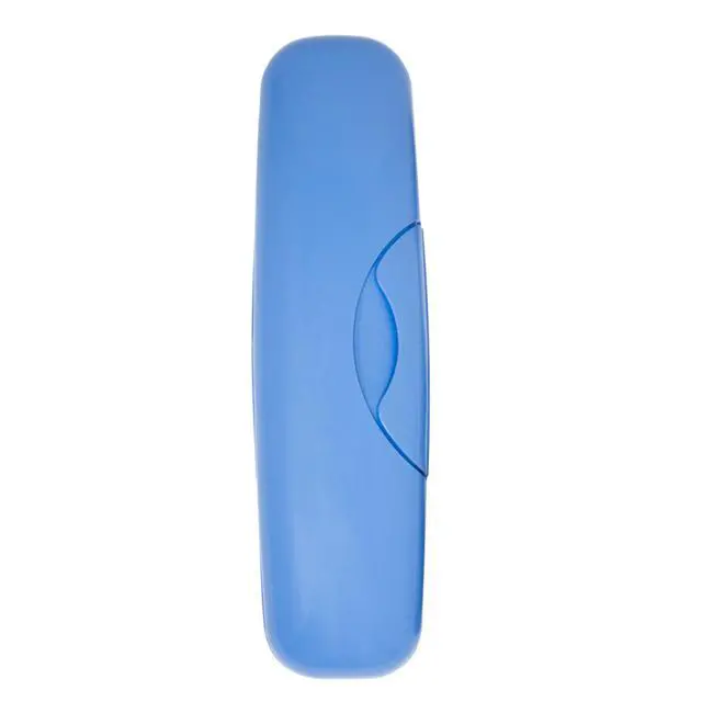 Alt view image 2 of 4 - Toothbrush Original Big Brush, BPA Free ADA Accepted - Right Hand - Periwinkle Brush with Periwinkle Case