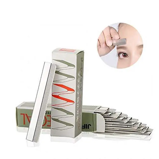 Alt view image 7 of 7 - 100pcs Safety Razor Blades, Single Edge Barber Razor for Men and Women