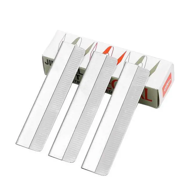 Alt view image 6 of 7 - 100pcs Safety Razor Blades, Single Edge Barber Razor for Men and Women