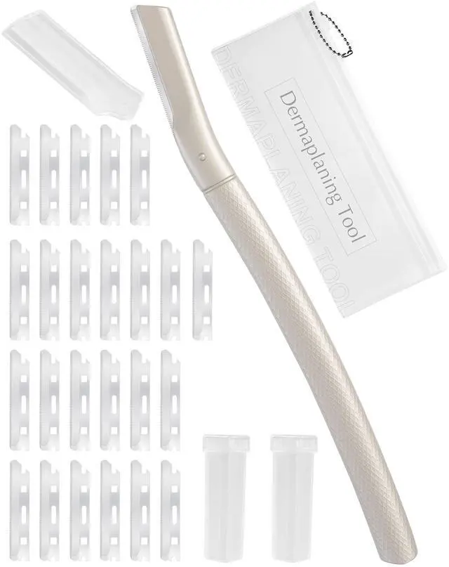 Main image of Razor for Face Professional, Facial Razors for Women&Men Face with 20 Blade Refills, Eyebrow Razor for Women and Men
