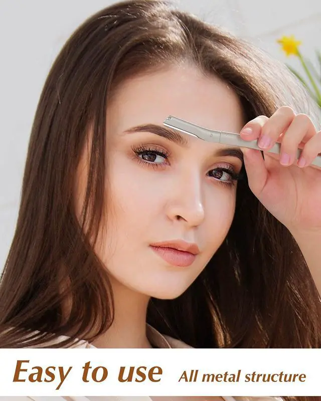Alt view image 6 of 7 - Razor for Face Professional, Facial Razors for Women&Men Face with 20 Blade Refills, Eyebrow Razor for Women and Men