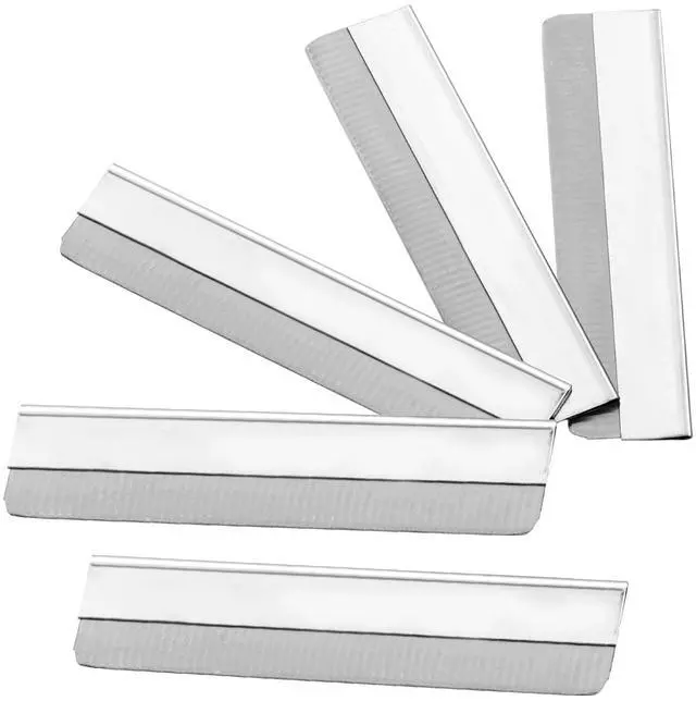 Main image of Straight Razor Blades, 40 Pcs Stainless Steel Brow Razor Single Edge Disposable Safety Eyebrow Trimmer Facial Hair Removers Shaving Tools Blade Refills for Men and Women