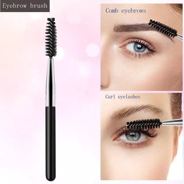 Alt view image 6 of 7 - Eyebrow Razor, Eyebrow Kit, 5 in 1 Eyebrow Trimmer, Eyebrow Grooming Set for Women and Men, Including Comb Tweezers, Scissors, Brow Razors, Brush for Eyebrow Eyelash Extensions