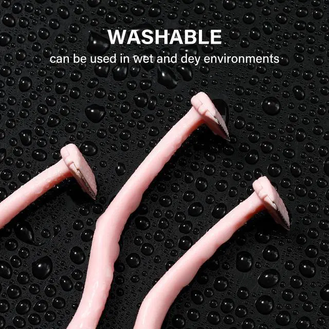 Alt view image 6 of 6 - Small T-types Eyebrow Razors Set - 3 Packs | Japanese Stainless Steel Razors, Reusable Quality, Specially Tiny Face Razors for Small Area, 3 of T-types