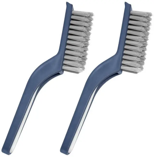 Main image of Stiff Bristle Brush - Hard Bristle Crevice Cleaning Brush Tools for Household, Kitchen, Bathroom, Window, Toilet, Corners, Multi Purpose Hard Bristle Brushes for Deep Cleaning Gap(2 pcs)