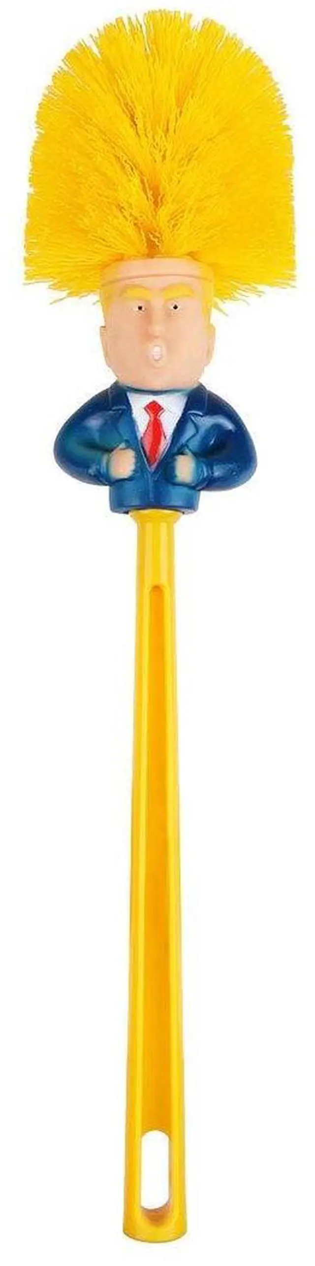 Main image of Funny Toilet Brush,Prank Toilet Brush Cleaner, Funny Toilet Scubber,Make Toilet Great Again, Commander in Crap (Thumb Up Toilet Brush)