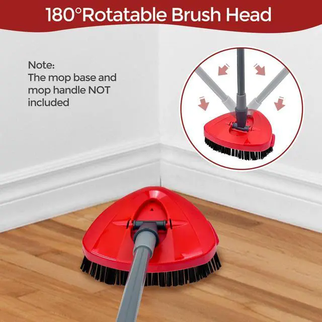 Alt view image 3 of 7 - 2 Pack Spin Scrub Brush | Stiff Bristle Cleaning Brush for Kitchen Bathroom and Various Hard Surfaces
