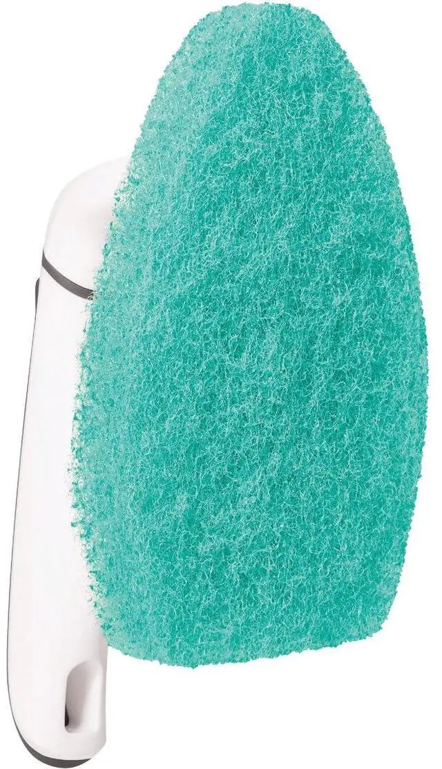 Alt view image 4 of 5 - Non-Scratch Bathroom Scrub Brush Blue