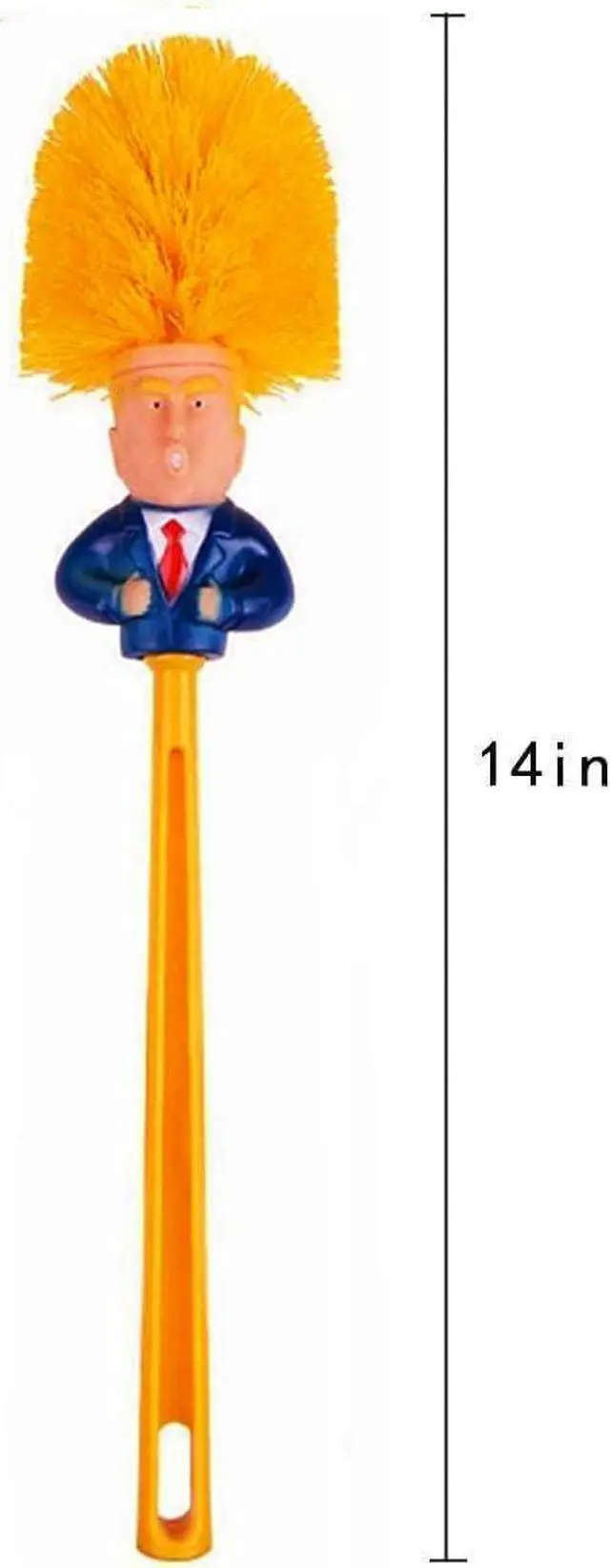 Alt view image 2 of 3 - Toilet Brush, Funny Gag Gift Toilet Bowl Brush for Bathroom Cleaning,