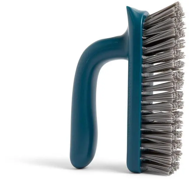 Main image of Clean Ocean Grout & Tile Scrub Brush, for Shower, Bathroom | Tough on grout and tile in the kitchen, sustainably made 100% from recycled ghost fishing nets.