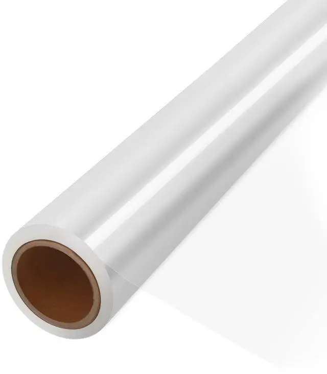 Main image of Clear Cellophane Wrap Roll 100ft X 17.5in, 3 Mil Thick | Elegant Cellophane Roll, Clear Wrapping Papers for Gifts Baskets Wrap, Flower Arts Crafts Food Treats Wrapping