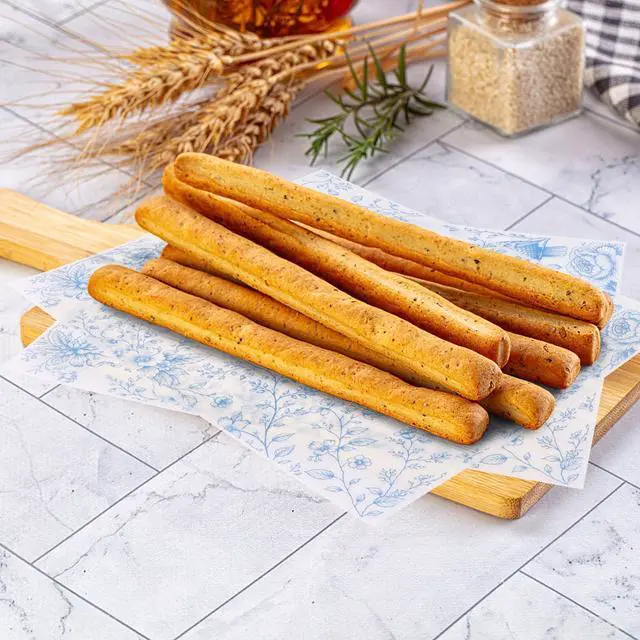 Alt view image 7 of 7 - 150Pcs Blue Floral Wax Paper Sheets for Food, Grease Proof Chinoiserie Bird Deli Sandwich Wrapping Food Basket Liners Bakery Kitchen, 9.8 x 8.7 Inch