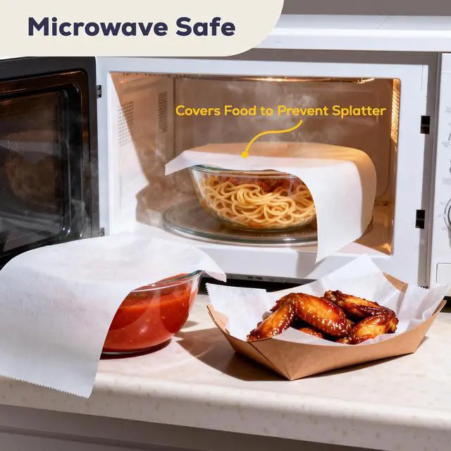 Alt view image 5 of 7 - 500 Pack 6 x 10.75 Inches Deli Wax Paper Sheets, Interfolded Pop-Up Pre-Cut Deli Wraps, Waterproof and Greaseproof Food Wrap Paper for Sandwiches, Restaurants, Bakeries, and Home Use