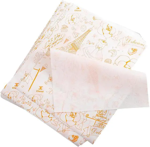 Main image of 100 Sheets Deli Paper, 14 * 10 inch Sandwich Wrapping Paper, Food Wrapping Paper, for Breads, French Fries, Sandwiches, Burgers, Hot Dogs