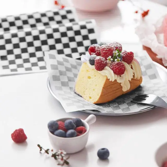 Alt view image 4 of 7 - Waxed Deli Paper Sheets 12 * 12 Inch, 100 Pcs Food Basket Liners for Sandwiches, Burgers, Checkered Deli Wrap Wax Paper Sheets Black
